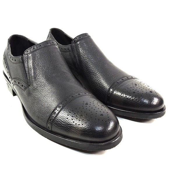 BALDININI ?? MEN\'S BLACK SOFT LEATHER COMFORT LOAFERS main image 6